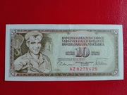 Jugosławia 10 Dinar 1978r. P-87a UNC