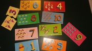 Puzzle - układanka - cyfry