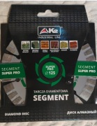 Tarcza diamentowa SEGMENT SUPER PRO 125mm beton