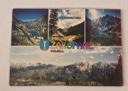 Magnes na lodówkę Zakopane Tatry Giewont Gerlach Rysy Dunajec (2K).