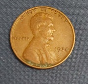 Moneta 1 cent USA Lincoln 1935 r.