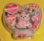 Miś epiś Dropsik Misie Episie Całuski EPEE  fiolet Lila interaktywne 