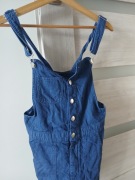 Spodenki jeansowe ogrodniczki  H&M rozm. 36 S