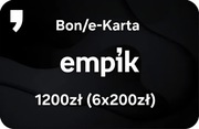 Bon/eKarta Podarunkowa Empik 1200zł 