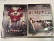SINISTER 1 + SINISTER 2 - Ethan Hawk, stan idealny, gwarancja