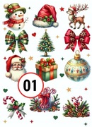 Pan Opłatek na tort - BOŻE NARODZENIE A4