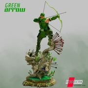 Green Arrow DC Comics Figurka 1/6 Ręcznie Malowana
