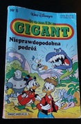 Komiks-GIGANT- Walt Disney -Nieprawdopodobna podróż -lata 90 te.XX w.