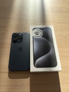 Apple iPhone 15 Pro 128Gb tytan błękitny + case