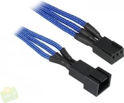 BitFenix 3-Pin przedłużacz 60cm do wentylatorów niebieski