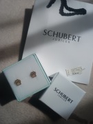 Kolczyki łapki pozłacane z cyrkoniami Jubiler Schubert