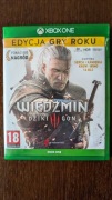 Wiedźmin 3 Dziki Gon Edycja Gry Roku Xbox