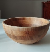 Bambusowa miska na owoce, orzechy lub dekoracje 