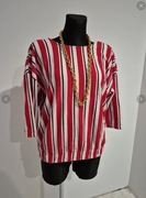 Czerwono czarna bluzka Reserved