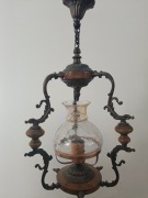 Żyrandol z lat 70-80 sprawny stan. b. dobry