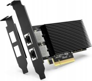 Karta sieciowa VIMIN 10Gb Ethernet X540-T2 2xRJ45 PCIe x8 Windows Linux