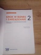 Biznes i Zarządzanie do 2 klasy liceum ogólnokształcącego 