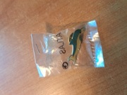 Pinezka Delfin Masa Perłowa