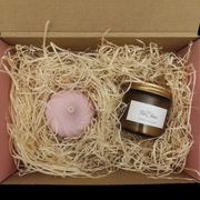 Zestaw świec sojowych, prezent