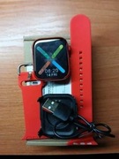 Smartwatch x7 czerwony