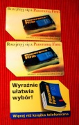 Karty Telef. zużyte  Panorama Firm nr 641, 711, 799 / 3 szt 