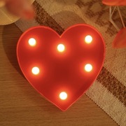 Lampka LED SERCE czerwone – dekoracja romantyczna, prezent na Walentynki