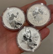 Bogowie Olimpu: Zeus, Posejdon, Hades - ZESTAW