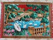 Gobelin Duży: "Ogród z Łabędziami".