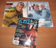 Verena dla Pana + Vogue Knitting Knit.1 Magazyny mody dziewiarskiej Swetry