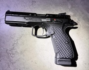Okładziny chwytu CZ Shadow 2 CZARNE grip grips