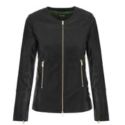 OCHNIK KURTKA DAMSKA KURDS-0085 (100% skóra owcza - czarna, rozmiar L)