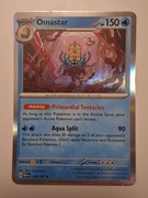 Omastar Rare MEW 139/165 151 Pokemon Trading Card Game