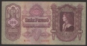 Węgry 100 pengo 1930 - E371 - 300