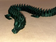 Ruszający się smok Galaxy zielony Dragon 45cm