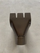 Metalowe Leje Spustowe 125/90 Ciemny Brąz