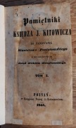 Pamiętniki księdza J. Kitowicza do panowania Stanisława Poniatowskiego...