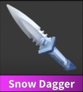 Snow dagger Roblox murder mystery 2.