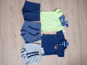 Bluzeczki i szorty chłopięce rozmiar 62/68 nowe 