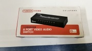 8 port Wideo Audio Switch