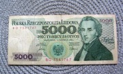 Polska 50000 zł 1986r - Seria BD
