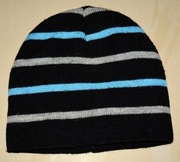 Czapka w paski, 7-8 lat