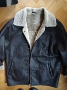 Kurtka skórzana kożuch L/XL skóra owcza j. ochnik sheepskin shearling 54
