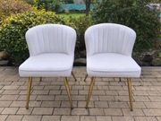 Stylowe krzesła do jadalni,kuchni,toaletki,salonu,nowe białe