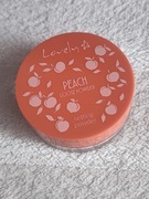 Lovely peach loose powder setting powder transparentny puder do twarzy