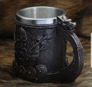 Kufel Vikinga-czarny