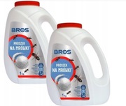 BROS Proszek na mrówki 1 kg, likwiduje gniazda owadów - 2 OPAKOWANIA