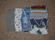 Zimowy zestaw ubranek rozm.74- 7szt