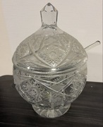 Waza na poncz. Kryształ PRL.