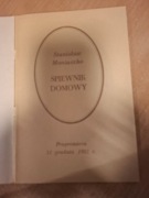 Program Teatr Narodowy Moniuszko Śpiewnik domowy reż. Hanuszkiewicz Barciś