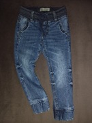 Joggery jeansowe na szczupłego chłopca r. 98